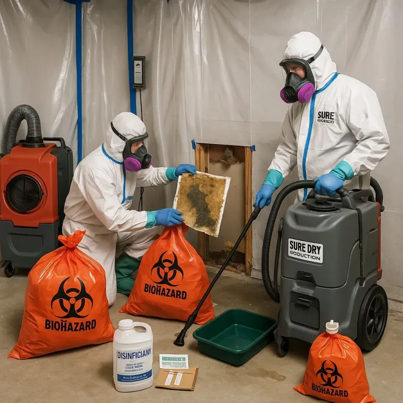 Contaminated Water Handling Protocols process in Mount Greenwood, IL