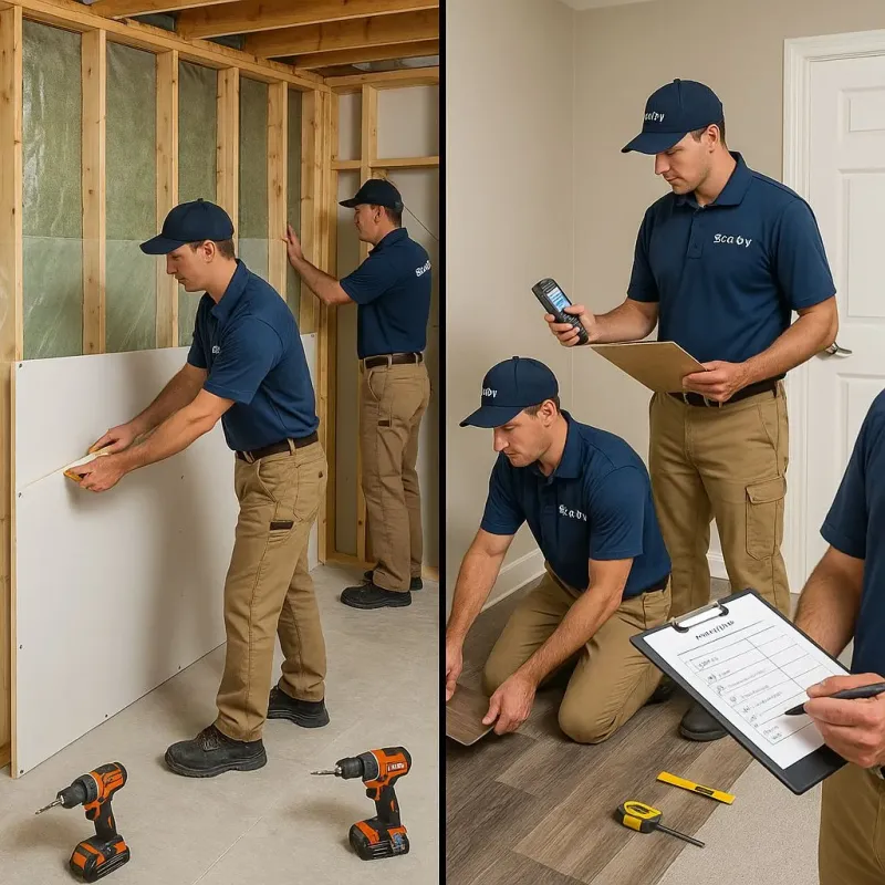 Repairs and Reconstruction process in Mount Greenwood, IL